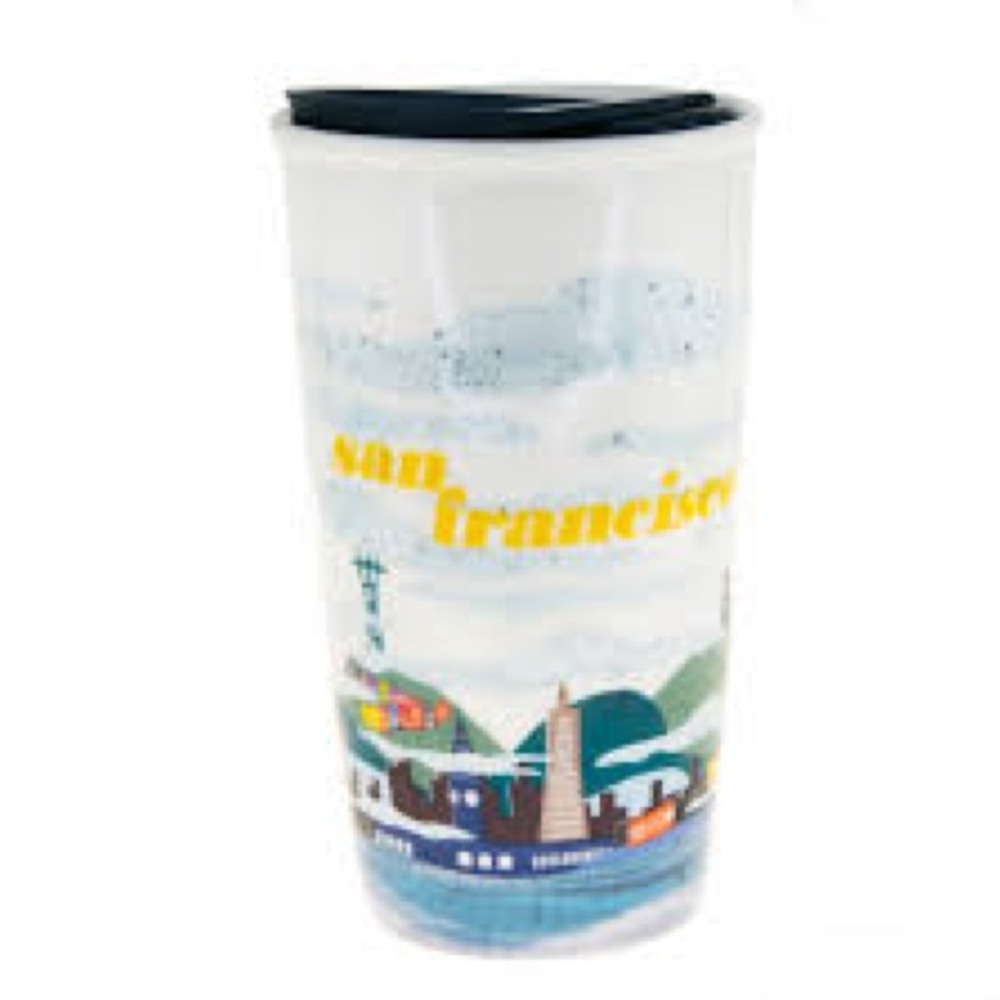 Starbucks San Francisco Skyline Ceramic Tumbler